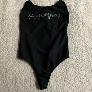 San Lorenzo open back one piece